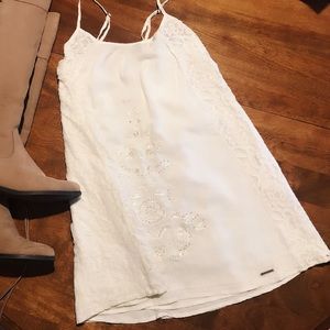 Beautiful white mini dress